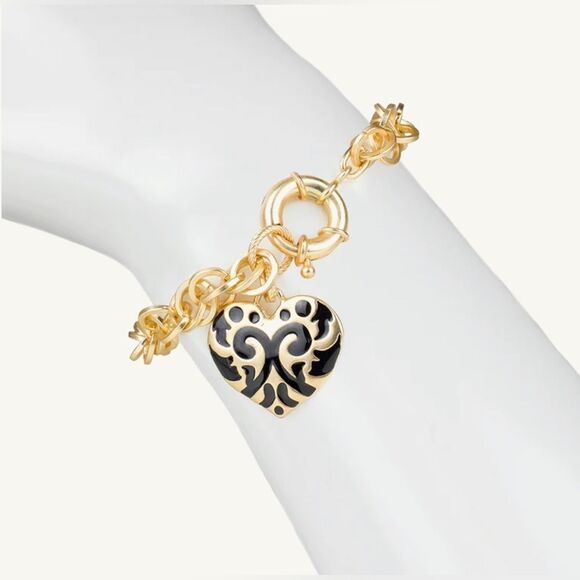 PATRICIA NASH HEART CHARM BRACELET from J’ADORE COLLECTION - Picture 2 of 3